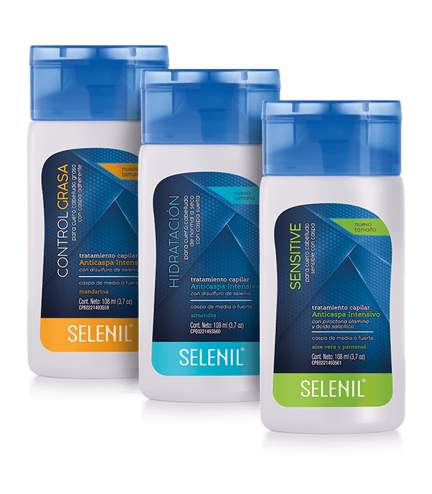 LabVita Productos Selenil Control Grasa, Hidratacion y Sensitive